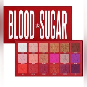 JEFFREE STARR BLOOD SUGAR palette. 18 shades eyeshadow pressed pigment NEW🎉sale